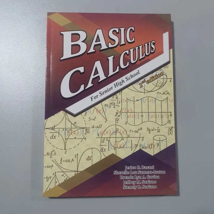 Basic Calculus for Senior High school By: Bacani | Lazada PH