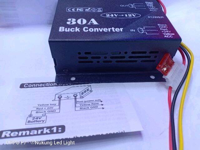 คอนเวอร์เตอร์-ตัวแปลงไฟ-24v-เป็น-12v-step-down-dc20-30v-to-12v-30a-20a-10a-6a-มีให้กดเลือก