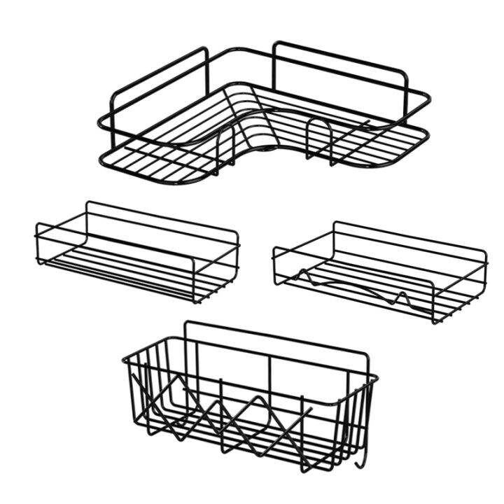 PunchFree Bathroom Shelf Bathroom Tripod Toilet Bath WallMounted