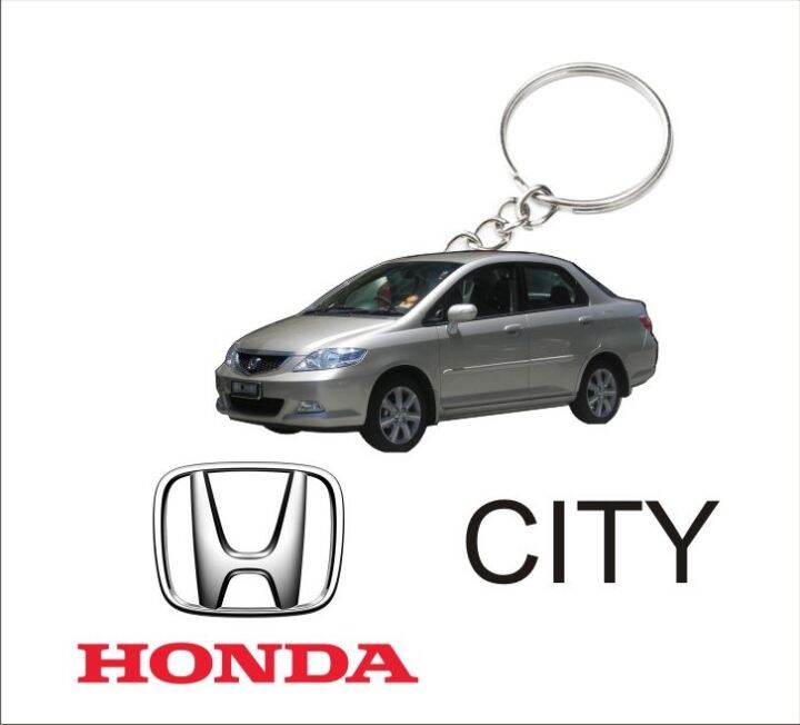 honda city keychain (2d) Lazada