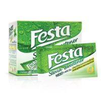 เฟสต้า สารสกัดจากหญ้าหวาน 40ซอง Festa Stevia Sweetener