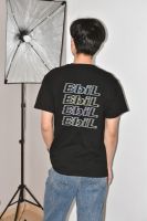 BBIL T-SHIRT - เสื้อยืดสกรีนสีดำ