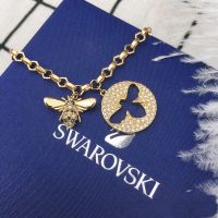 ?พร้อมส่ง?Swarovskiแท้ใหม่ สร้อยคอ swarovski ของแท้ ของแท้ 100% แท้