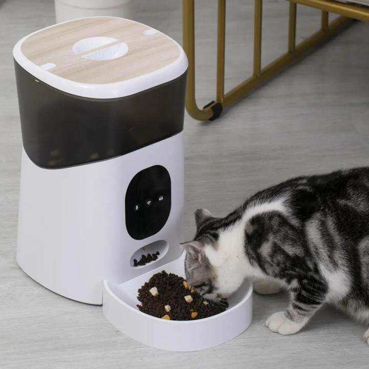 Automatic Dog Feeder With Smart Camera Tuya WIFI Smart Pet Feeder Food