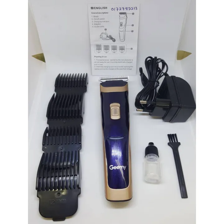 GEMMI GEMMY GEMEI PROGEMEI GM-6005 Professional Hair Clipper Trimmer ...