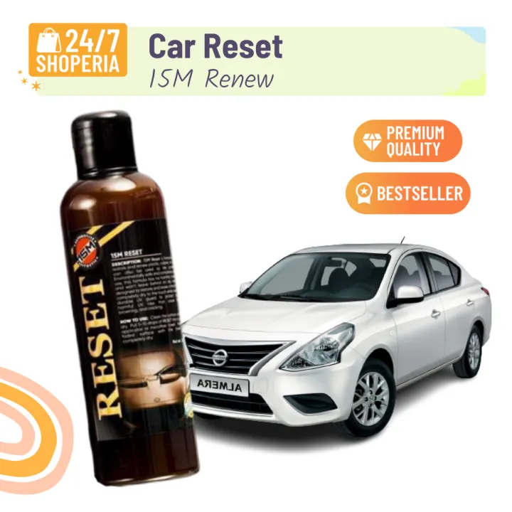 15M CAR RESET Car Polisher Restore Faded And Renew Plastic, Rubber
