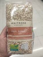 Waitrose Pearl Barley Rice ลูกเดือยอบแห้งเวทโทรส 500 กรัม