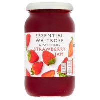 Essential waitrose strawberry jam แยมสตรอเบอรี่ ขนาด 454g จากอังกฤษ