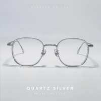 Glasses on you - Quartz silver แว่นตากรองแสง ตัดเลนส์ตามค่าสายตา