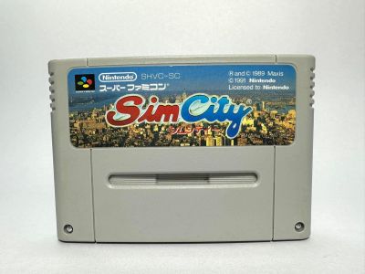ตลับแท้ Super Famicom(japan)[SFC]  Sim City