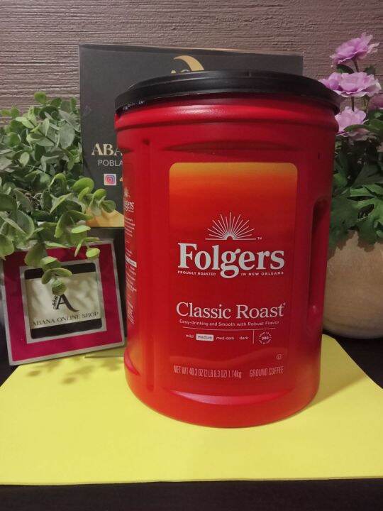 Folgers Classic Roast 1.14kg Ground Coffee Lazada PH