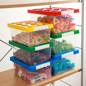 Toys Storage Organizer Lego  Storage Box Building Blocks