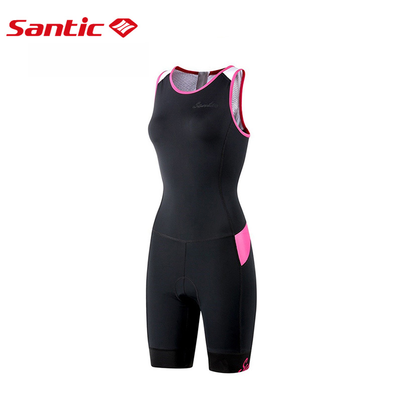 Run One Piece Padded Suit for Swim Women's Triathlon Suit Cycling 