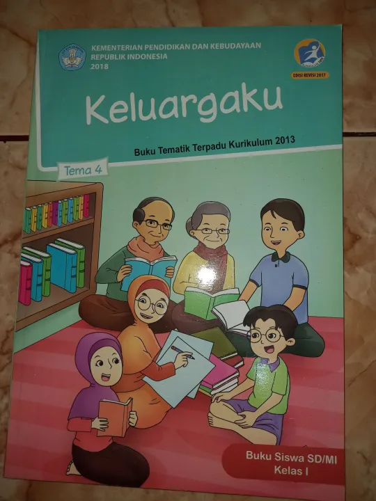 Buku Tema 4 (Keluargaku) Kelas 1 | Lazada Indonesia