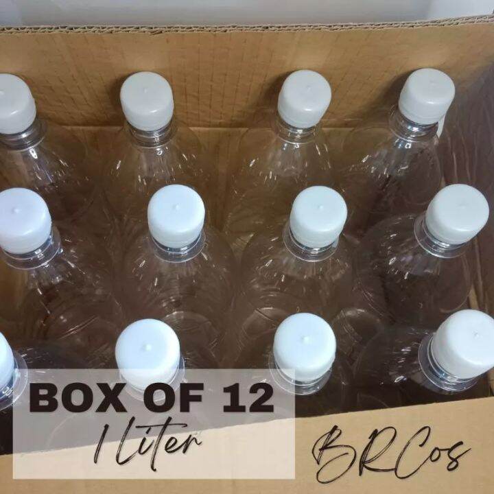 BRCos Empty Clear Plastic bottles For Diswashing Liquid, Water