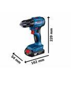 Bosch  cordless Drill Driver (Only)  no battery no charger model. GSR 185-LI สว่านไร้สาย 18โวลล์ (เครื่องเปล่า ไม่มีแบต ไม่มีเครื่องชาร์ท ) จากตัวแทนจำหน่ายอย่างเป็นทางการ