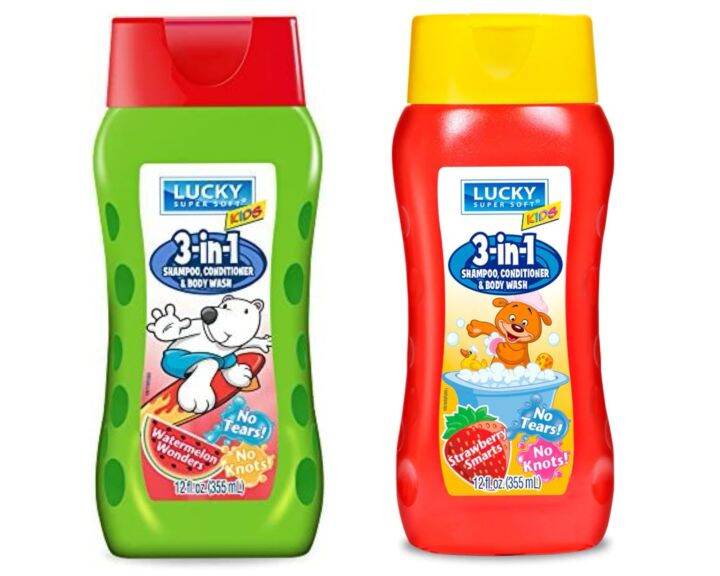 Lucky Super Soft Kids 3in1 Shampoo, Conditioner and Body Wash Lazada PH