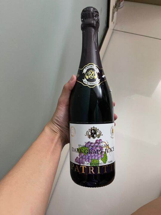 Patritti Dark Grape Juice / Non alcoholic sparkling juice Lazada