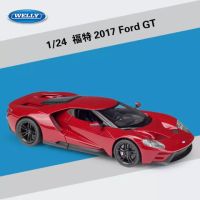 รถ 1:24 2017 Ford GT [Welly]