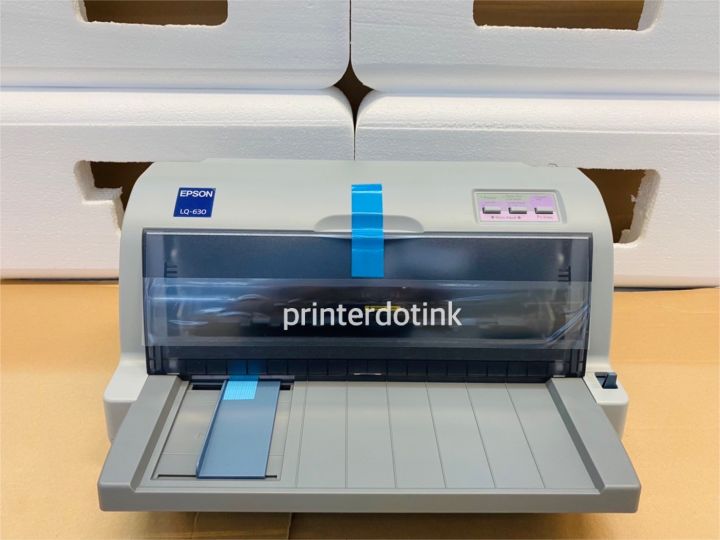 printer-dot-matrix-new-lq-630-สินค้าพร้อมส่ง-ออกใบกำกับภาษีได้-รับประกันหัวพิมพ์2ปี-ตัวเครื่อง-1ปี