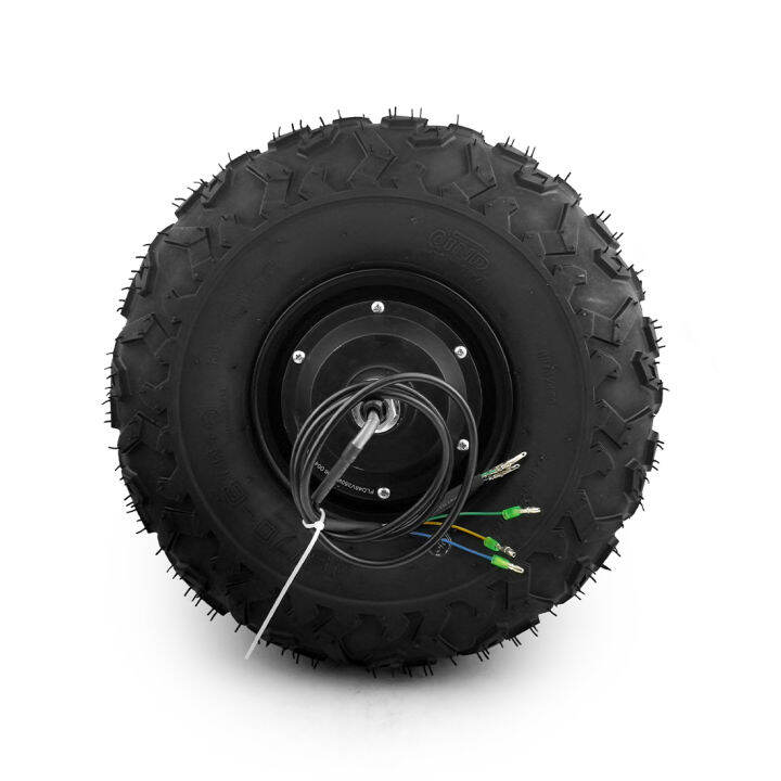 Lfaster 36V 48V 350W 14.5 inch Off Road tire Electric Wheelbarrow Trolley Gear hub Motor Wheel