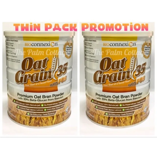 Bioconnexion Oat Grain 35 with FOS(500g) x 2tins Lazada