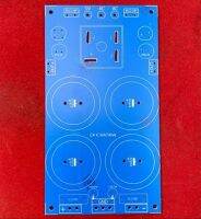 ปริ้นเปล่า​ ป​ริ้น​เปล่าภาค​จ่ายไฟ​ รุ่นปริ้นใส่​ Capacitor​ 4 ตัว​ ไดโอด​ 1 ตัว​ มีภาคจ่ายพัดลมในตัว