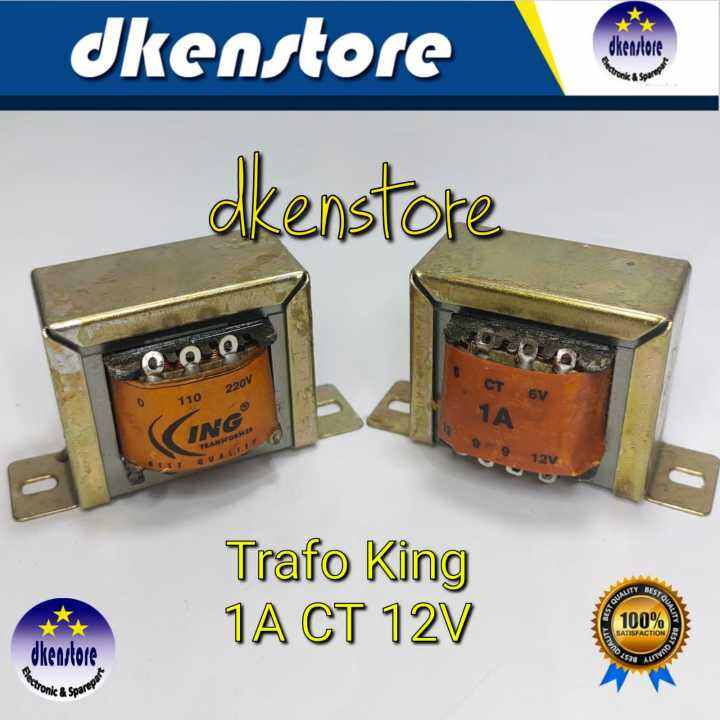 Trafo King 1A CT12V Travo 1 Ampere CT 1ACT | Lazada Indonesia