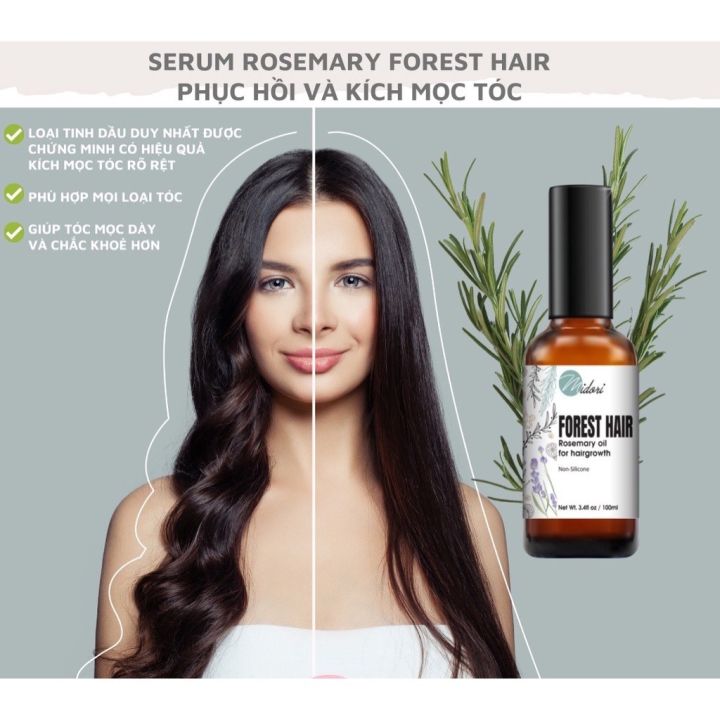 Serum Kích Mọc Tóc Rosemary Oil FOREST HAIR, Xịt Mọc Tóc Tinh Dầu ...