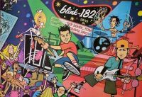 โปสเตอร์วงดนตรี วินเทจ Blink-182