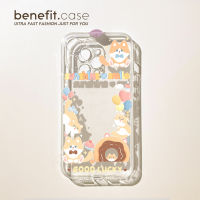 Benefit เคสโทรศัพท์มือถือลายการ์ตูนน่ารักไล่ดาวสำหรับ iPhone 13เคส iPhone 14promax แบบใหม่12เคส11แบบใส xsmax อนิเมะ XR สร้างสรรค์8PLUS ซิลิโคนกันตก7mini