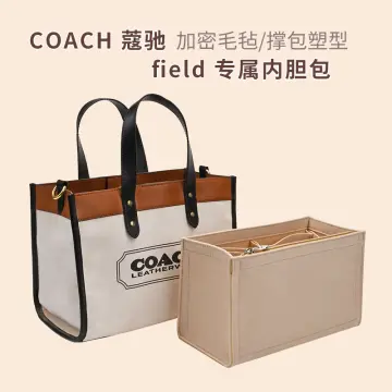 Coach etta carryall discount size