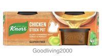 (ส่งฟรี) Knorr Chicken Stock Pot (4x28 g) No MSG ซุปกึ่งสำเร็จรูปรสไก่ชนิดก้อน คนอร์ (4 ชิ้นx28 ก) ไม่มีผงชูรส