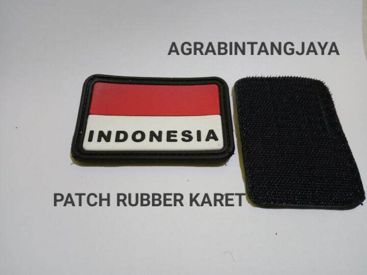 Patch Rubber Logo Indonesia Logo Karet Indonesia Patch Rubber Logo ...