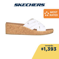 Skechers สเก็ตเชอร์ส รองเท้าแตะผู้หญิง Women Cali Arch Fit Beverlee Sandals - 119258-WHT Vegan