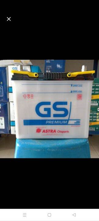 Aki Vios/ GS NS60LS Premium Astra Otoparts/ Aki CRV HRV Yaris Innova