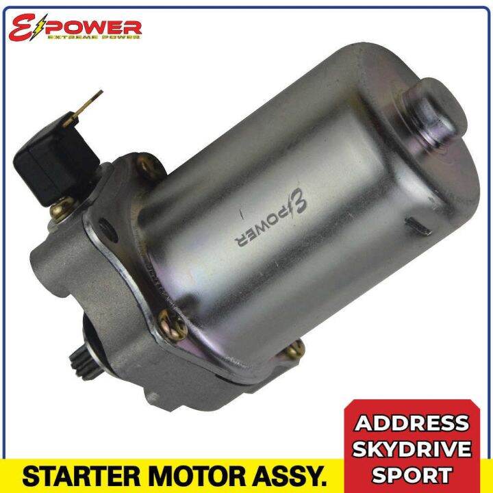 SUZUKI ADDRESS STARTER MOTOR E POWER | Lazada PH