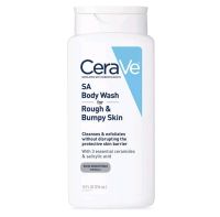 [ของแท้ 100%] CERAVE SA BODY WASH FOR ROUGH &amp; BUMPY SKIN 10oz. (296ml.)