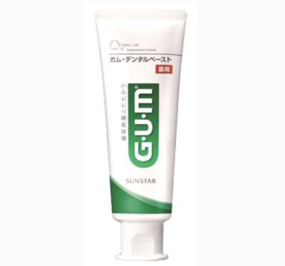 ยาสีฟัน GUM SUNSTAR เพื่อฟันและเหงือกที่แข็งแรง สูตร original สีเขียว