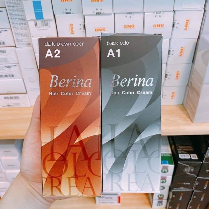 Từ Thái Lan đến tay bạn, thuốc nhuộm tóc Berina đã trở nên nổi tiếng toàn cầu và được người tiêu dùng tin tưởng. Hãy tìm hiểu về các loại sản phẩm từ nhà sản xuất hàng đầu này trong video đầy hấp dẫn về Thuốc Nhuộm Tóc Thái Lan Berina.