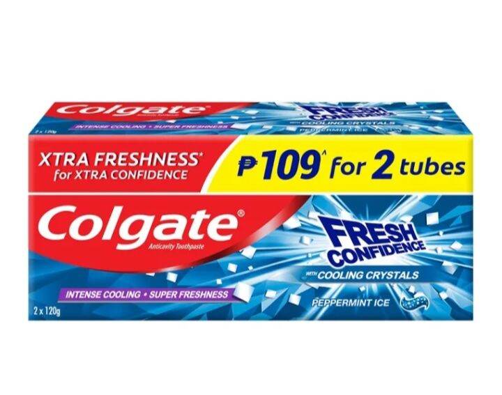 Colgate Fresh Confidence 120g 2tubes 