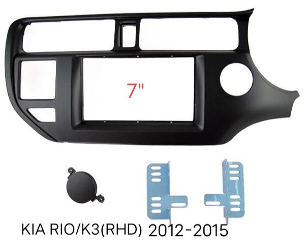หน้ากากวิทยุ KIA RIO/K3(RHD) ปี 2012-2015 สำหรับเปลี่ยนเครื่องเล่นแบบ 2DIN7