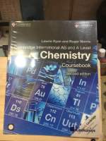 [EN] (CD) หนังสือภาษาอังกฤษ Cambridge International as and a Level Chemistry Coursebook Mixed media product  เตรียมสอบ