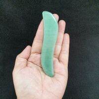 กัวซา กัวซาหยก กัวซาหยกแท้ กัวซาทรงเอสแบน(Green Aventurine)ชิ้นละ300