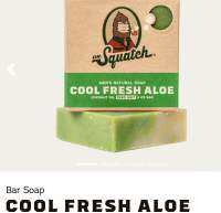 ??นำเข้า Men’s Natural soap:Cool Fresh Aloe 5oz/140g สบู่สำหรับผู้ชาย กลิ่นเฉพาะตัว รีวิวแน่น