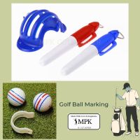 Golf Balls Marker 1 pcs. ที่มาร์ค ลูกกอล์ฟ ช่วยในการพัต ให้ลงหลุมได้แม่นยำขึ้น