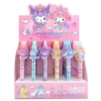 ปากกา sanrio หมึกเจลสีน้ำเงิน 1 ชุดมี 6 ด้ามคละลาย เขียนลื่นสีสวย