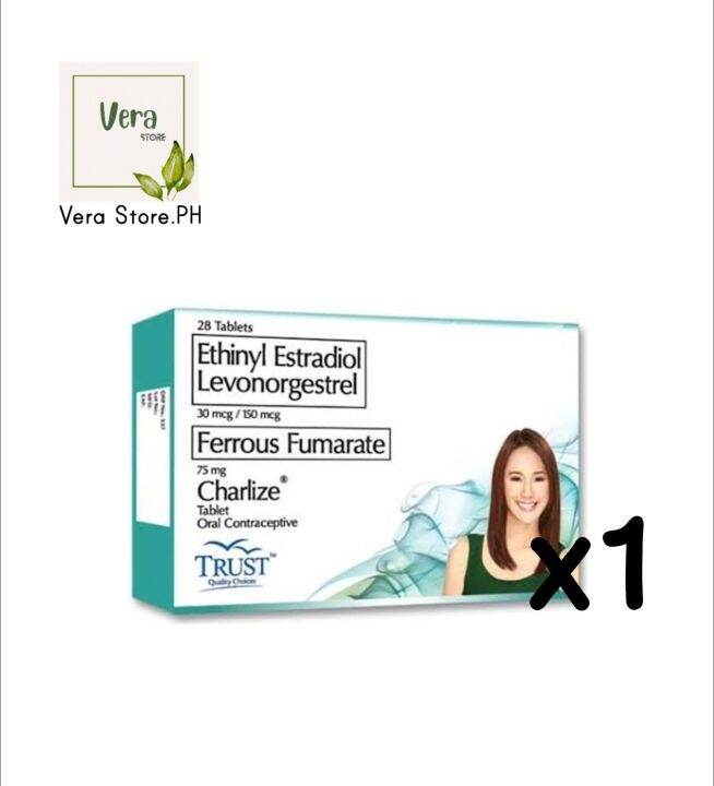 TRUST Charlize Pill 28 Tablets 1 Cycle Lazada PH