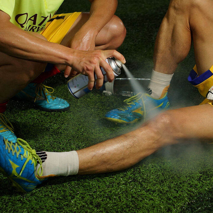 Pushijian Sports Cooling Spray Soothing Cold Spray Football Freezer