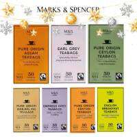 Mark &amp; Spencer ชาอังกฤษ/ชาผงสำเร็จรูุป ขนาด 50 ซอง☕? เฉลี่ย ซองละ 5 บาท